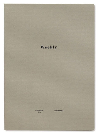 Skrivhäfte - Weekly - 1 - Laconic - Tidformera