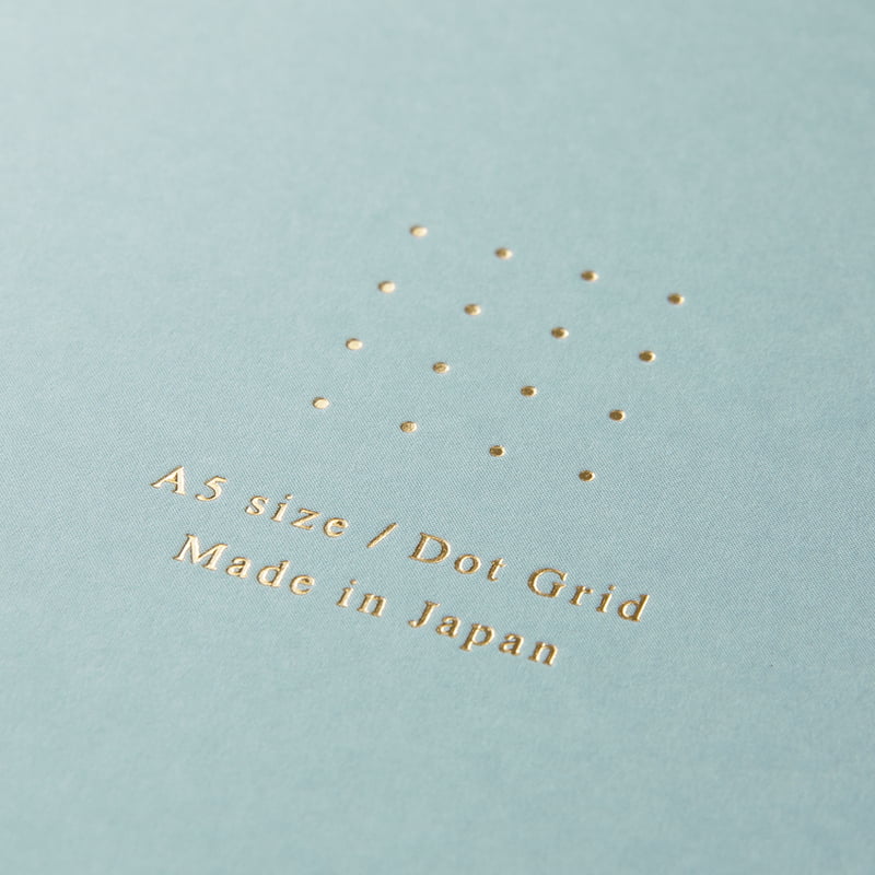 Spiralblock Dotted A5 - Blue - 5 - Midori - Tidformera