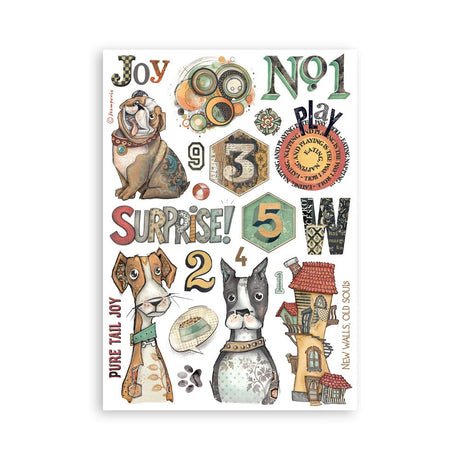 Washi pad - Furry Friends