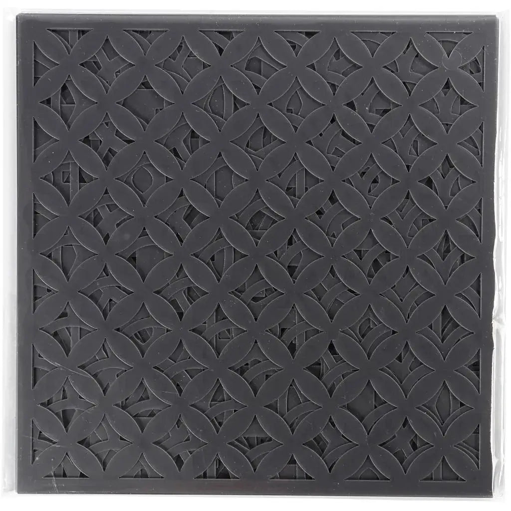 Stencil 15 x 15 cm - 10 - pack - 2 - Creotime - Tidformera