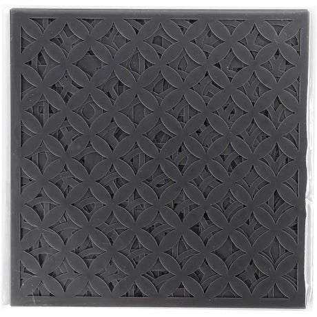 Stencil 15 x 15 cm - 10 - pack - 2 - Creotime - Tidformera