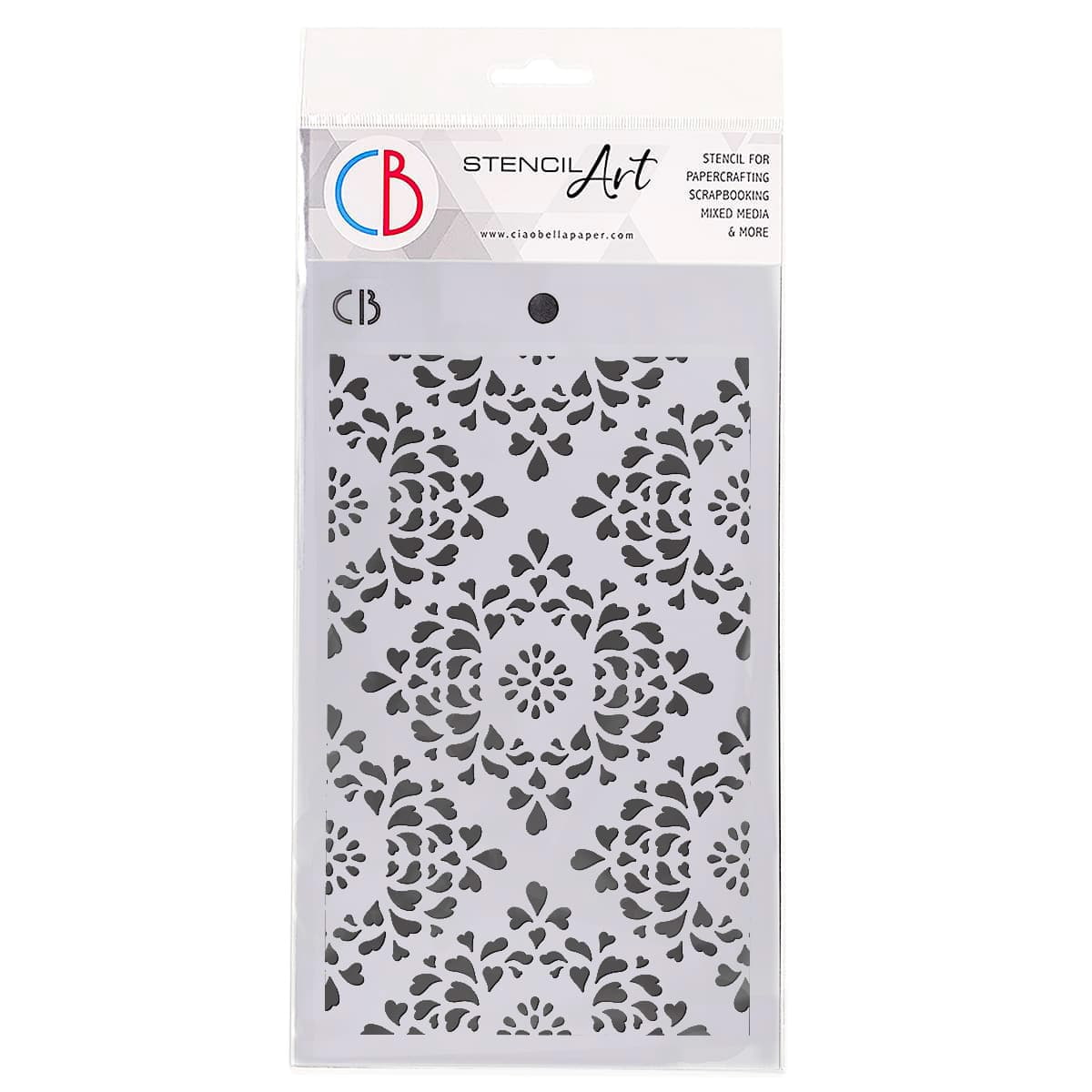 Stencil Art 12,5 x 20 cm - Siena - 1 - Ciao Bella - Tidformera
