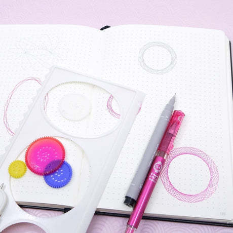 Stencilset Mandala Paper Poetry - 2 - Rico Design - Tidformera