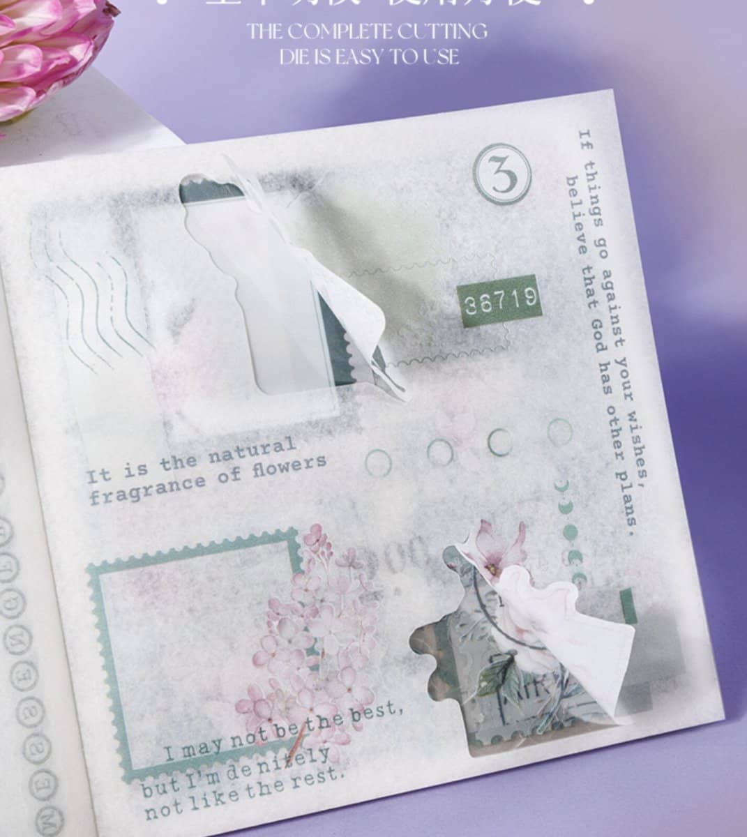 Sticker book - Flower series Butterflies - 4 - Other - Tidformera