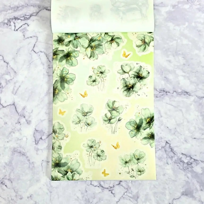 Sticker book - Mimmilä - Floral desk - 3 - MIC & MIM Premium Paper Shop - Tidformera