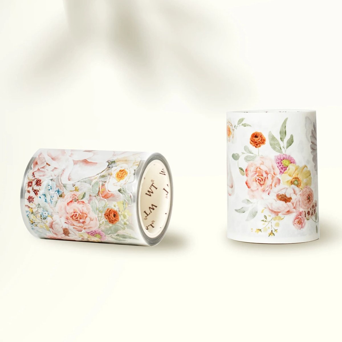 Sticker Pet Tape - Pre - cut - Floral Finch - 60 mm - 10 - Washi Tape Shop - Tidformera