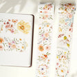 Sticker Pet Tape - Pre - cut - Floral Finch - 60 mm - 1 - Washi Tape Shop - Tidformera