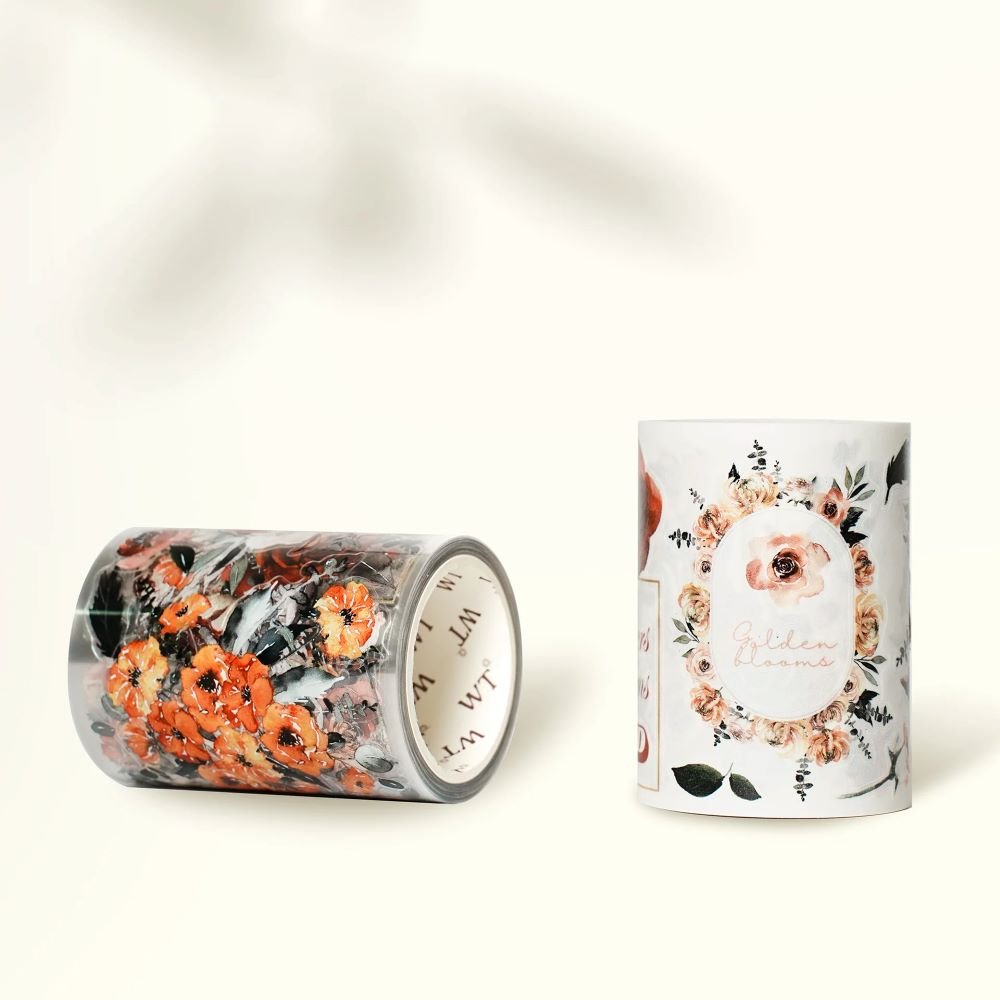 Sticker Pet Tape - Pre - cut - Harvested Bloom - 60 mm - 6 - Washi Tape Shop - Tidformera