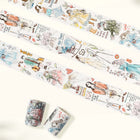 Sticker Pet Tape - Pre - cut - Me Time - 60 mm - 1 - Washi Tape Shop - Tidformera
