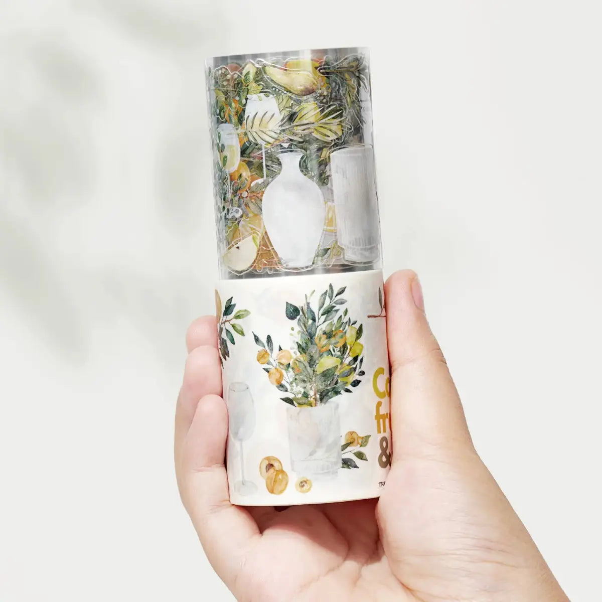 Sticker Pet Tape - Pre - cut - Mediterranean Breeze - 60 mm - 6 - Washi Tape Shop - Tidformera