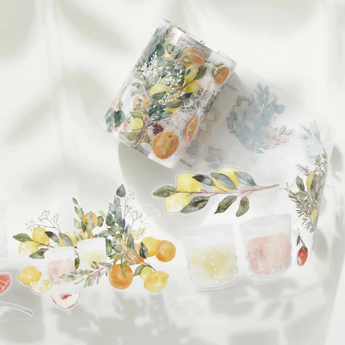 Sticker Pet Tape - Pre - cut - Mediterranean Breeze - 60 mm från the Washi Tape Shop - Tidformera