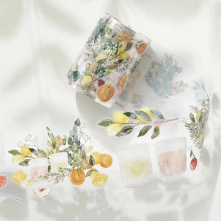 Sticker Pet Tape - Pre - cut - Mediterranean Breeze - 60 mm frÄn the Washi Tape Shop - Tidformera