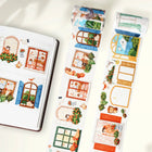 Sticker Pet Tape - Pre - cut - Pane & Simple - 70 mm - 1 - Washi Tape Shop - Tidformera