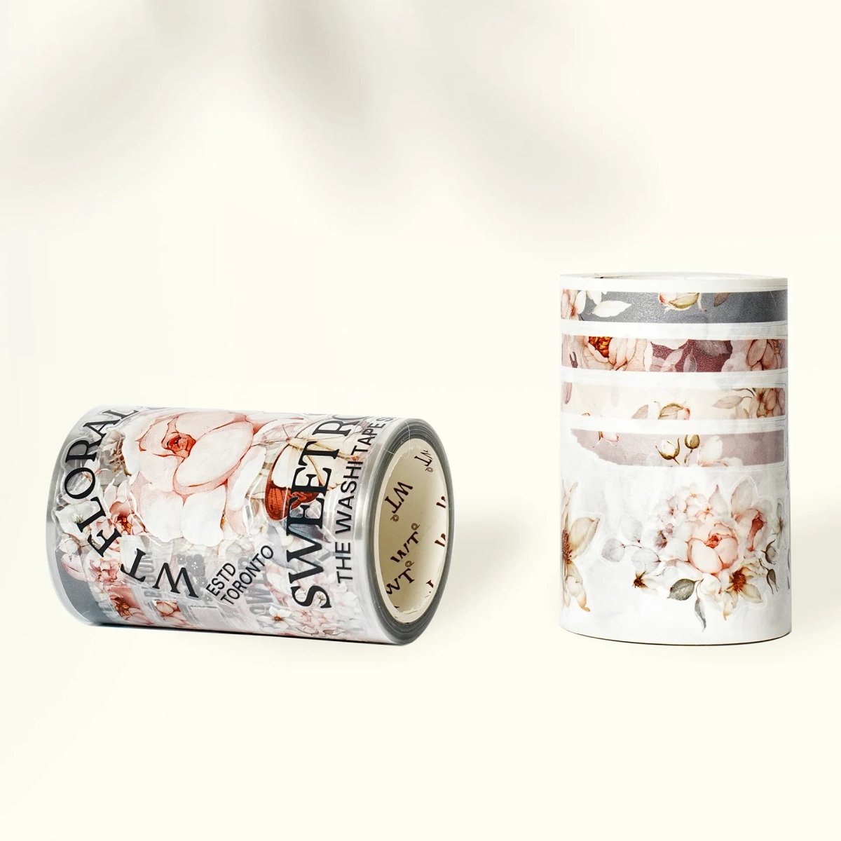 Sticker Pet Tape - Pre - cut - Sweet Rosé - 70 mm - 7 - Washi Tape Shop - Tidformera