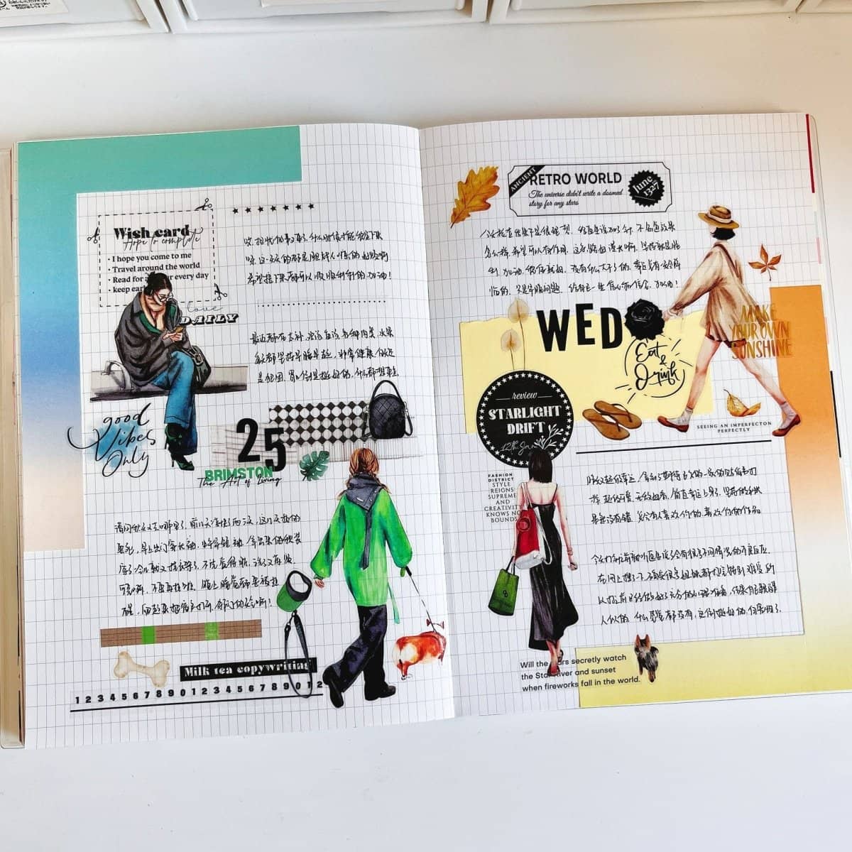 Sticker Pet Tape - Pre - cut - Urban Wanderers - 60 mm - 9 - Washi Tape Shop - Tidformera