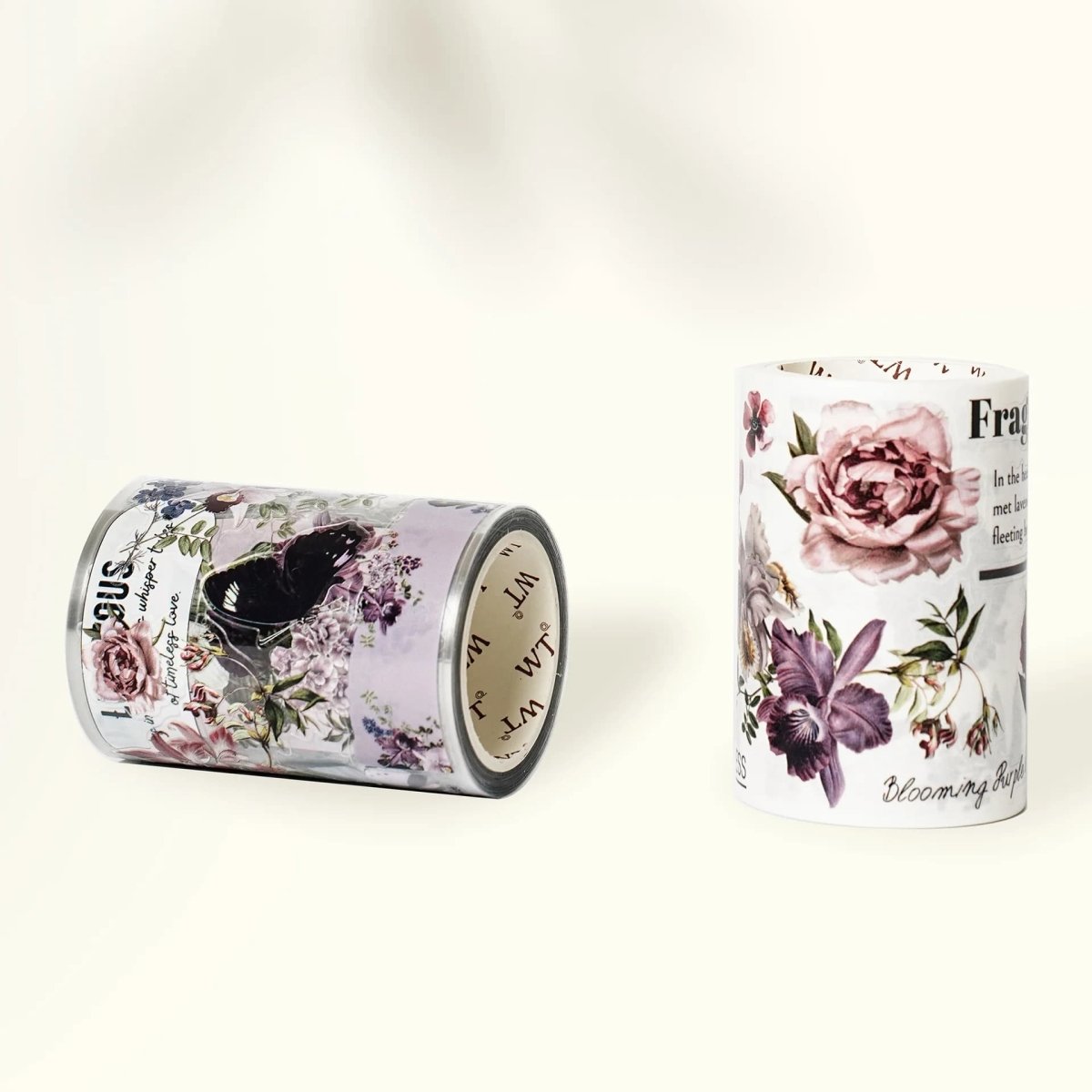Sticker Pet Tape - Pre - cut - Violet Veil - 65 mm - 9 - Washi Tape Shop - Tidformera