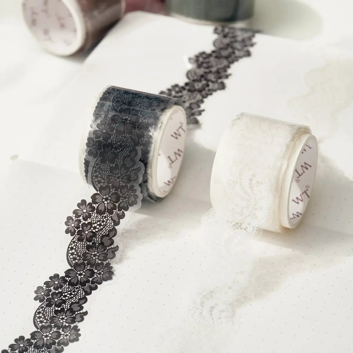 Pet Tape - Baroque Lace - 5 - pack - 6 - Washi Tape Shop - Tidformera