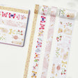 Sticker Set Washi Tape - Fragole & Farfalle - 4 - pack - 1 - Washi Tape Shop - Tidformera