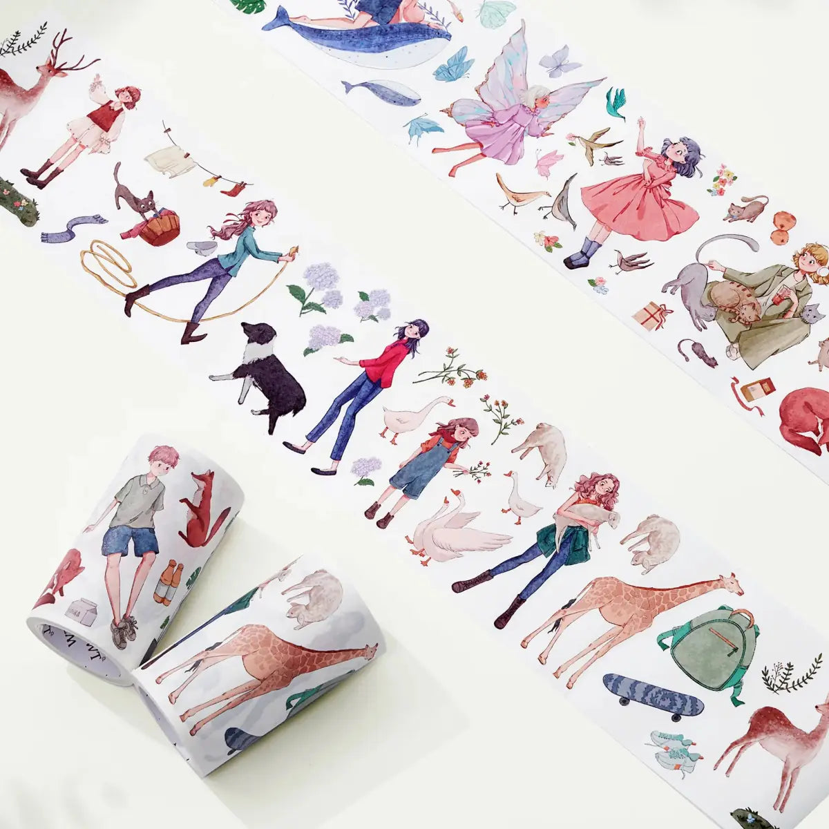 Sticker Set Washi Tape - Kindred Bonds - 2 - pack - 7 - Washi Tape Shop - Tidformera