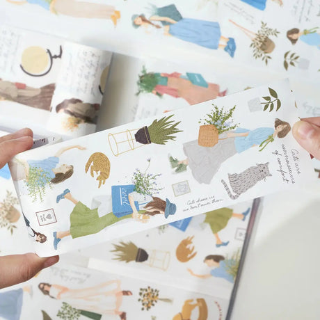 Sticker Set Washi Tape - Midst of the Journey - 2 - pack - 2 - Washi Tape Shop - Tidformera