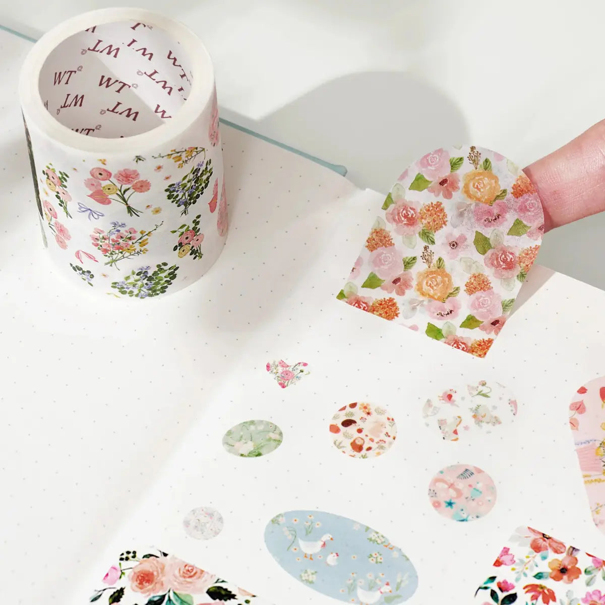 Sticker Set Washi Tape - Mini Snippets - 3 - pack - 8 - Washi Tape Shop - Tidformera