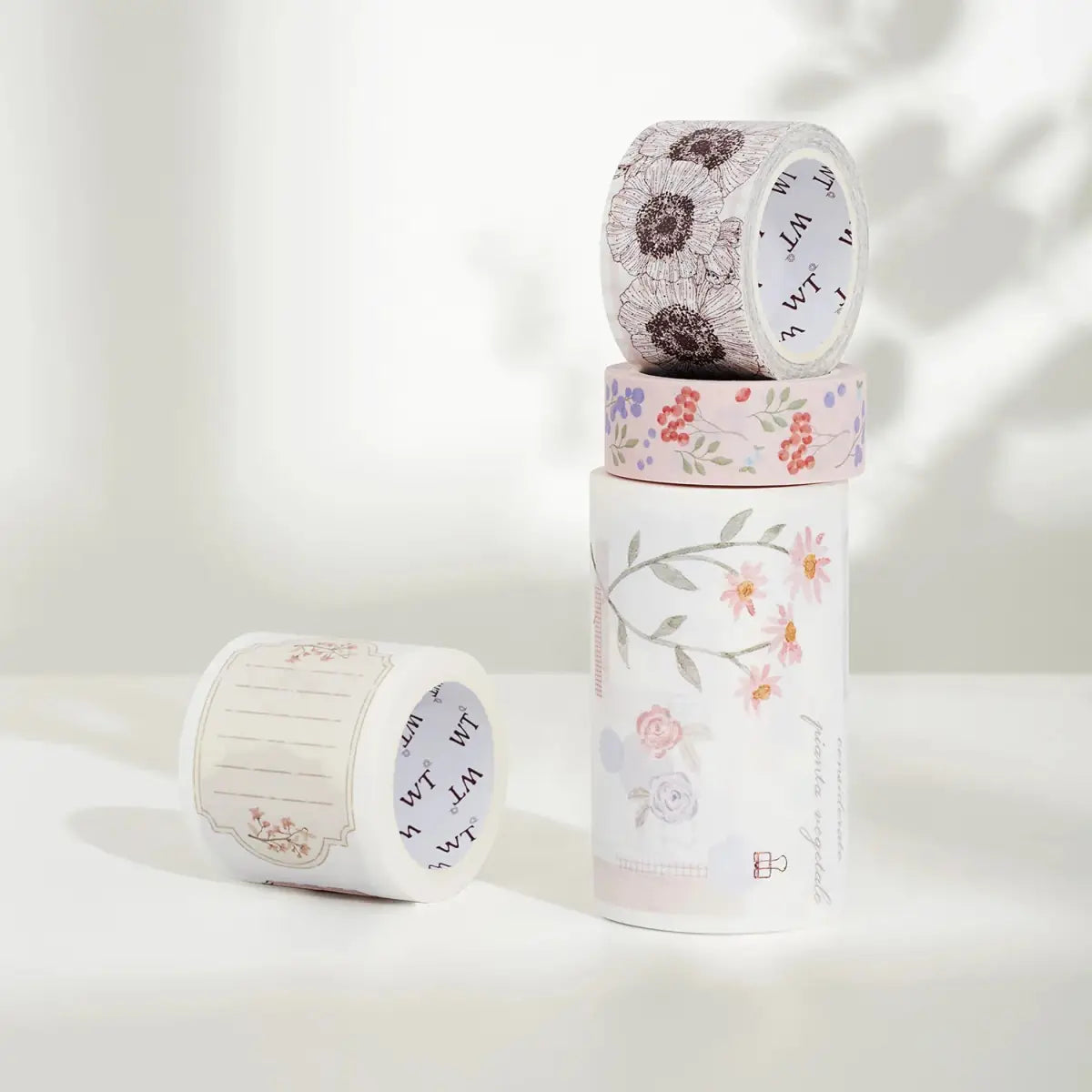 Sticker Set Washi Tape - Ricordi Della Soffitta - 4 - pack - 4 - Washi Tape Shop - Tidformera