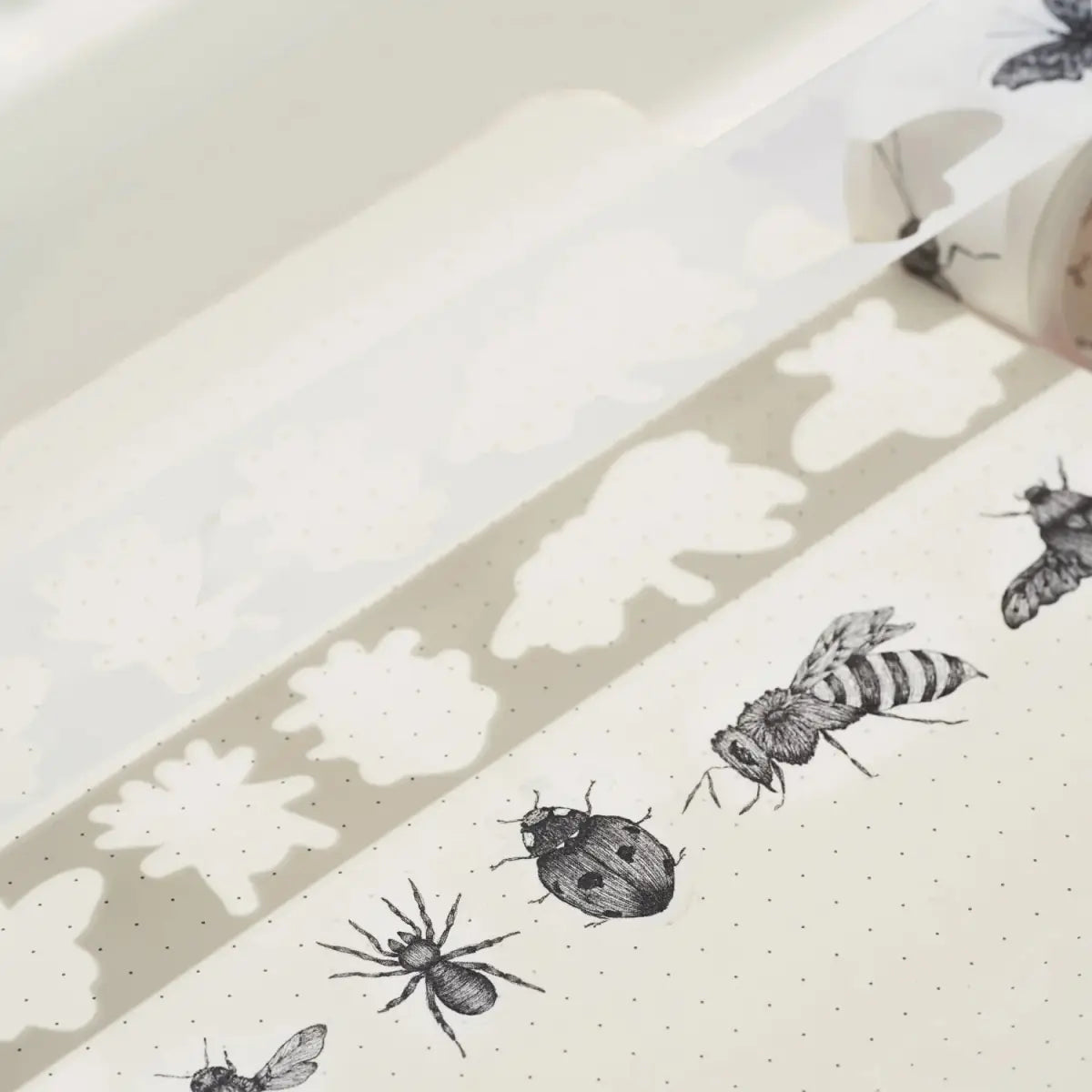 Sticker Set Washi Tape - Vintage Vibes - 3 - pack - 11 - Washi Tape Shop - Tidformera