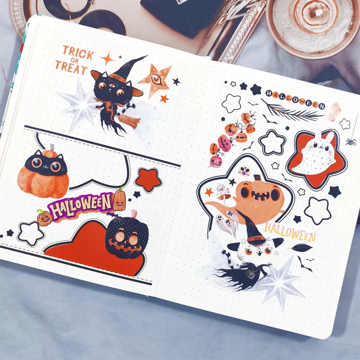 Sticker Washi Tape - Pre - cut - Boogie Boo - 60 mm - 4 - Washi Tape Shop - Tidformera