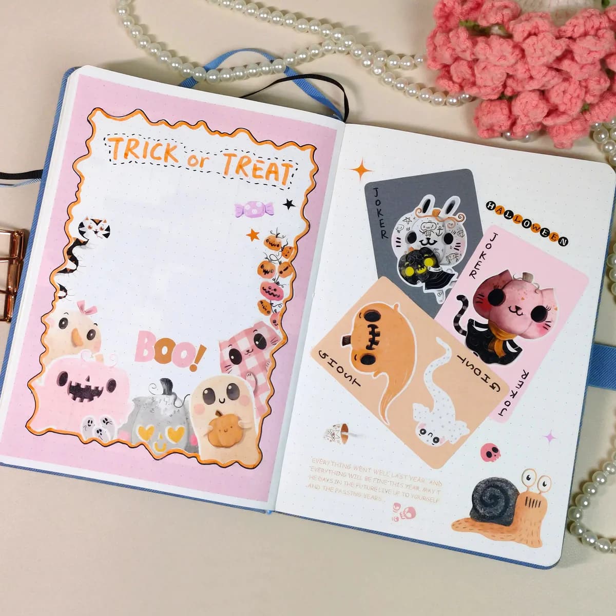 Sticker Washi Tape - Pre - cut - Boogie Boo - 60 mm - 2 - Washi Tape Shop - Tidformera