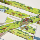 Sticker Washi Tape - Pre - cut - Country Ballad - 70 mm - 1 - Washi Tape Shop - Tidformera