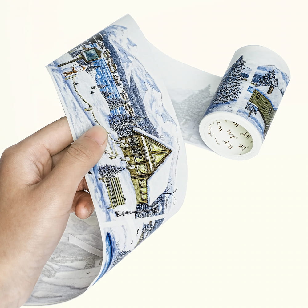 Sticker Washi Tape - Pre - cut - Frozen World - 70 mm - 6 - Washi Tape Shop - Tidformera