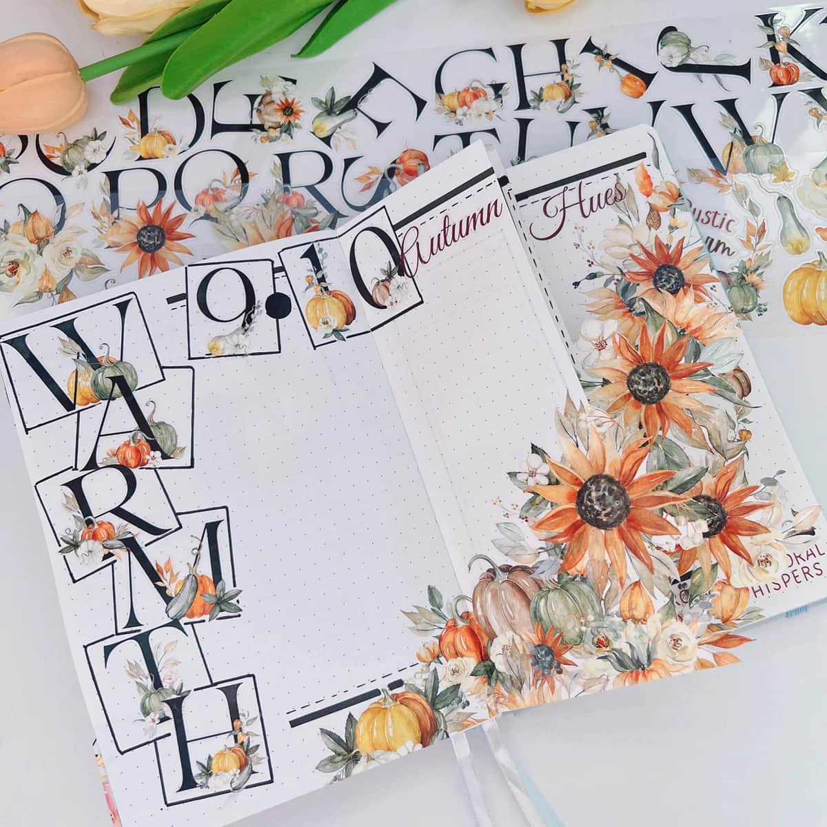 Sticker Washi Tape - Pre - cut - Harvest Script - 70 mm - 3 - Washi Tape Shop - Tidformera