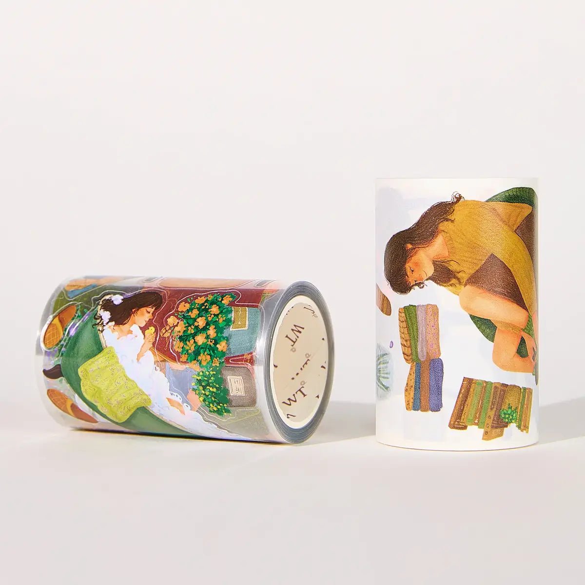 Sticker Washi Tape - Pre - cut - Nostalgic Moments - 72 mm - 6 - Washi Tape Shop - Tidformera