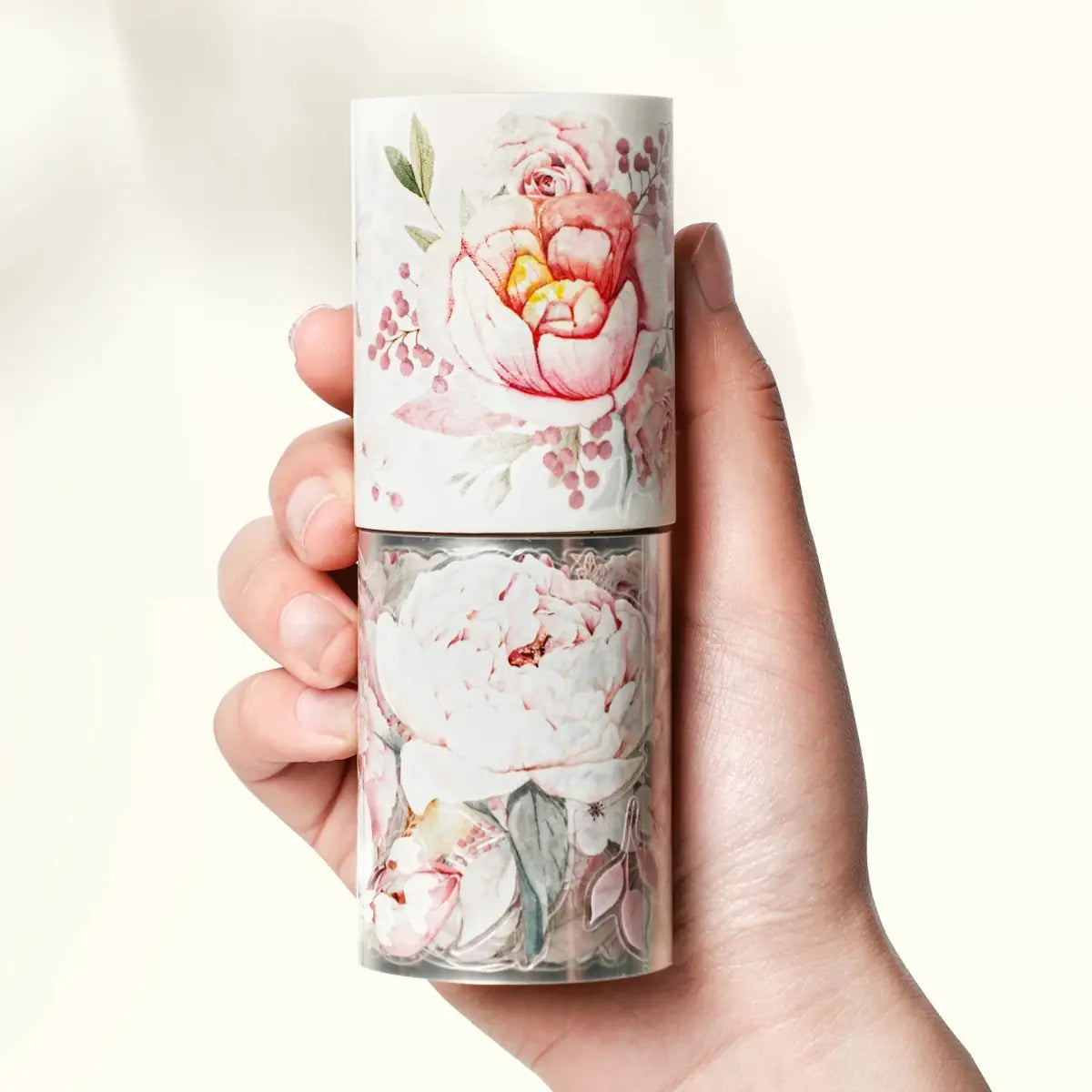 Sticker Washi Tape - Pre - cut - Pink Velvet - 60 mm - 10 - Washi Tape Shop - Tidformera