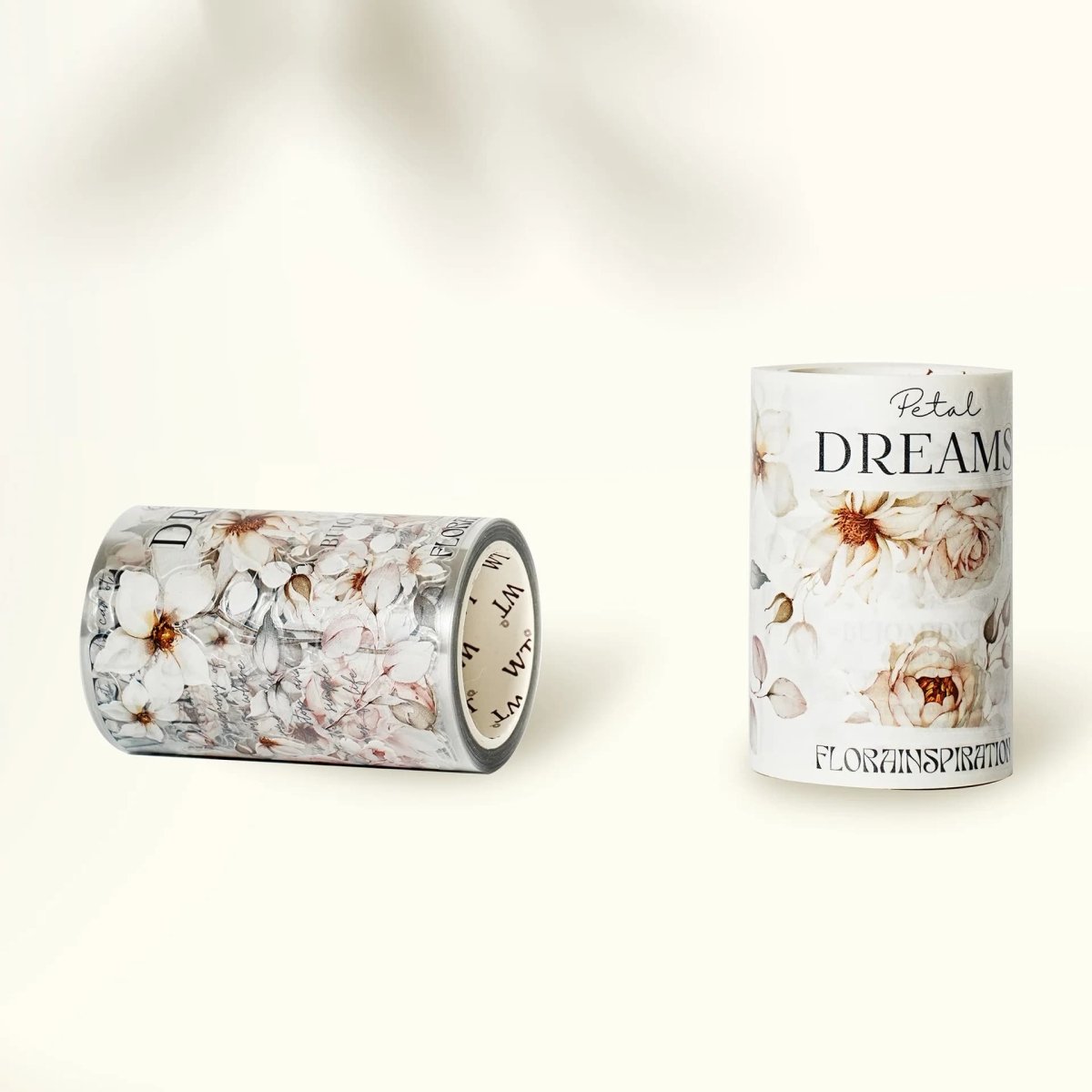 Sticker Washi Tape - Pre - cut - Rosé Scripts - 70 mm - 9 - Washi Tape Shop - Tidformera