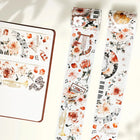 Sticker Washi Tape - Pre - cut - Rose Sonata - 60 mm - 1 - Washi Tape Shop - Tidformera