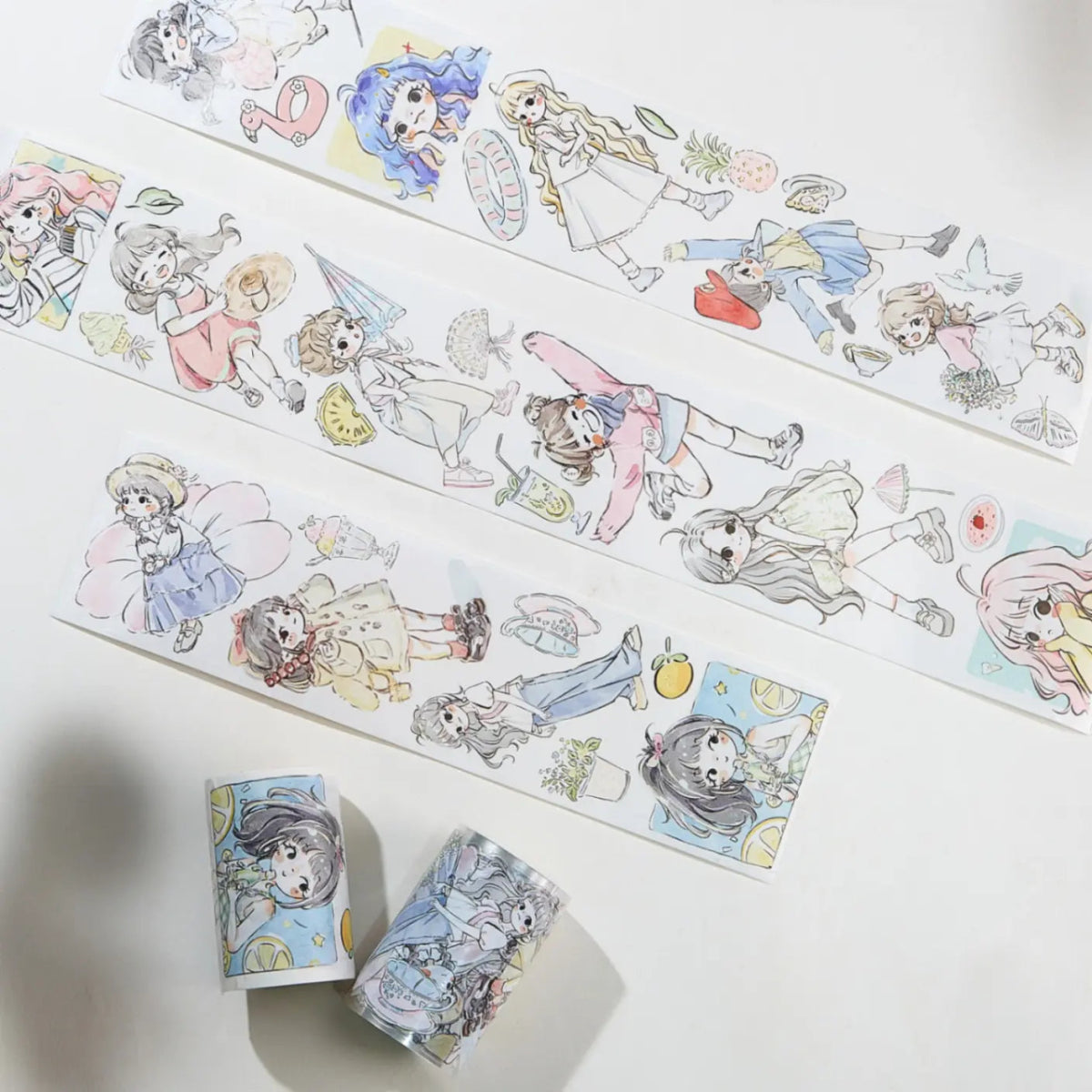Sticker Washi Tape - Pre - cut - Studio Sprout - 65 mm - 7 - Washi Tape Shop - Tidformera
