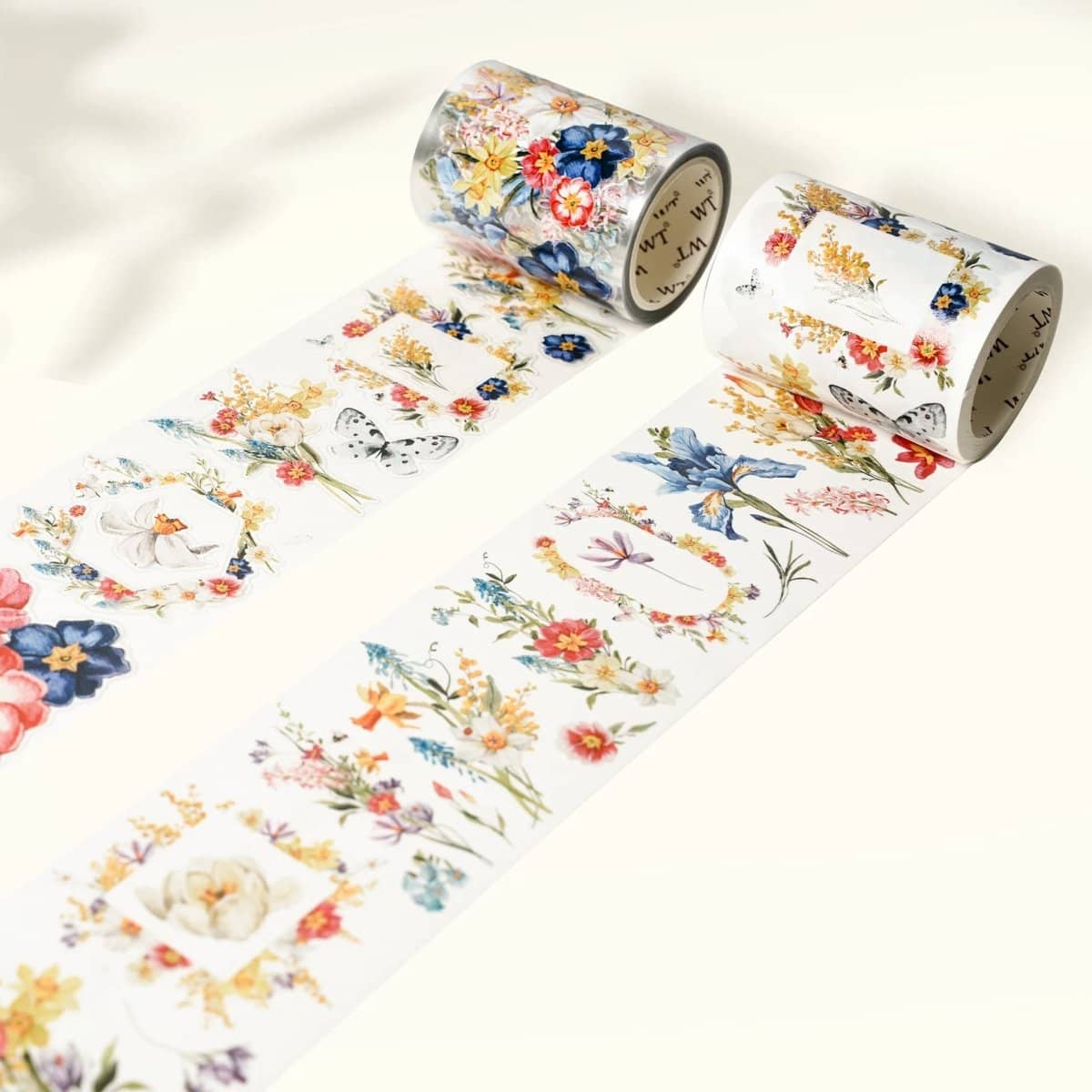 Sticker Washi Tape - Pre - cut - Sunlit Meadow - 60 mm - 5 - Washi Tape Shop - Tidformera