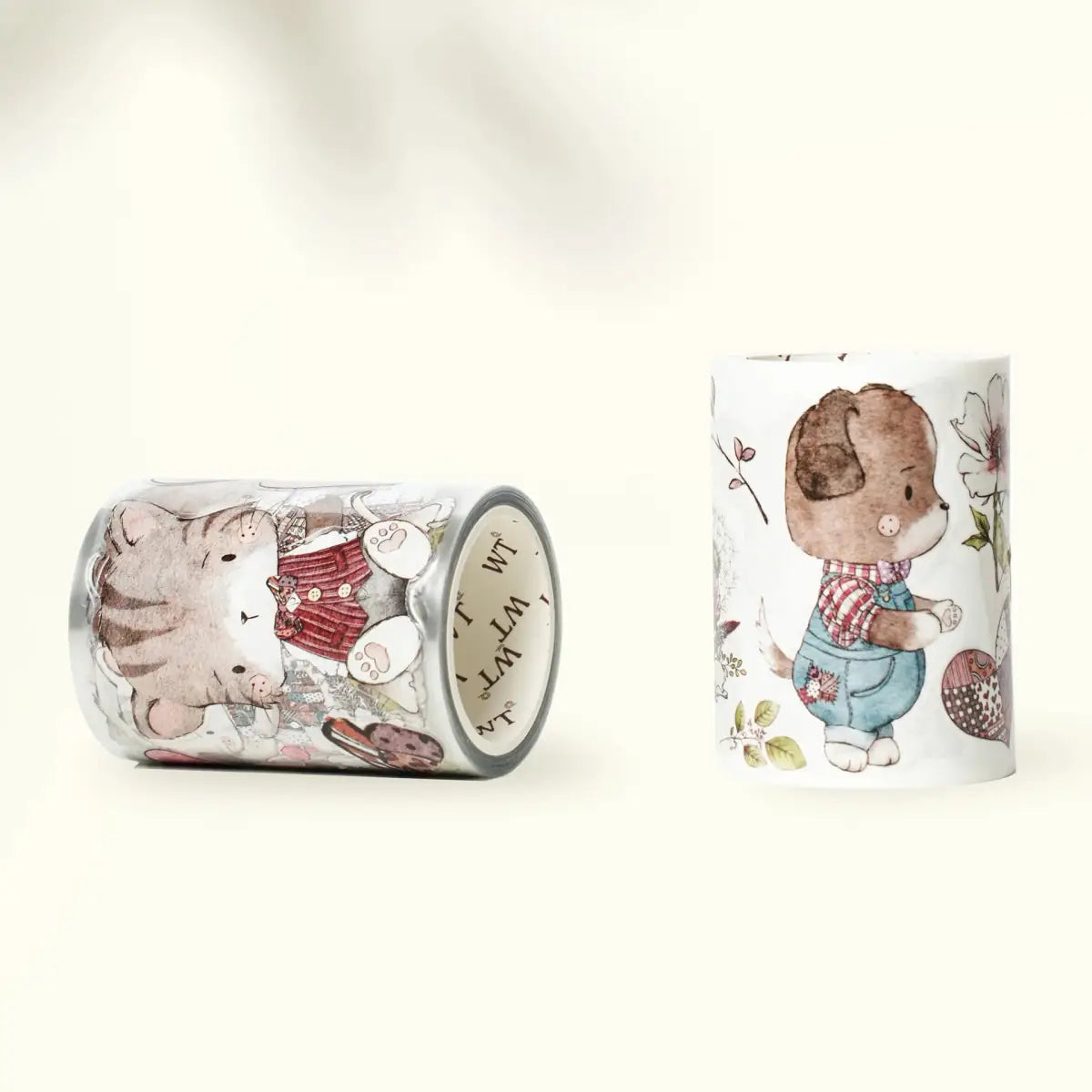 Sticker Washi Tape - Pre - cut - Whisker Connection - 60 mm - 6 - Washi Tape Shop - Tidformera