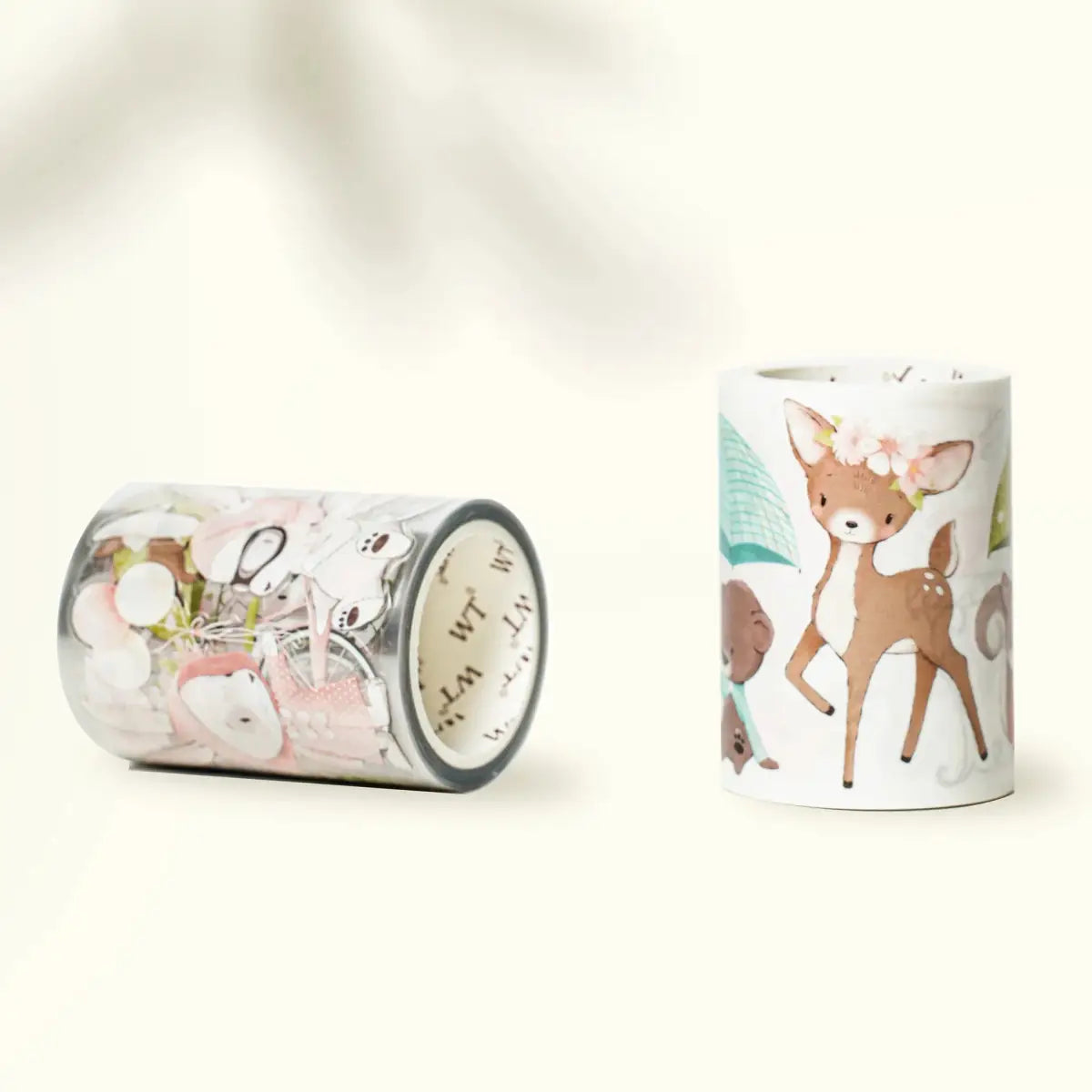 Sticker Washi Tape - Pre - cut - Woodland Pals - 60 mm - 6 - Washi Tape Shop - Tidformera