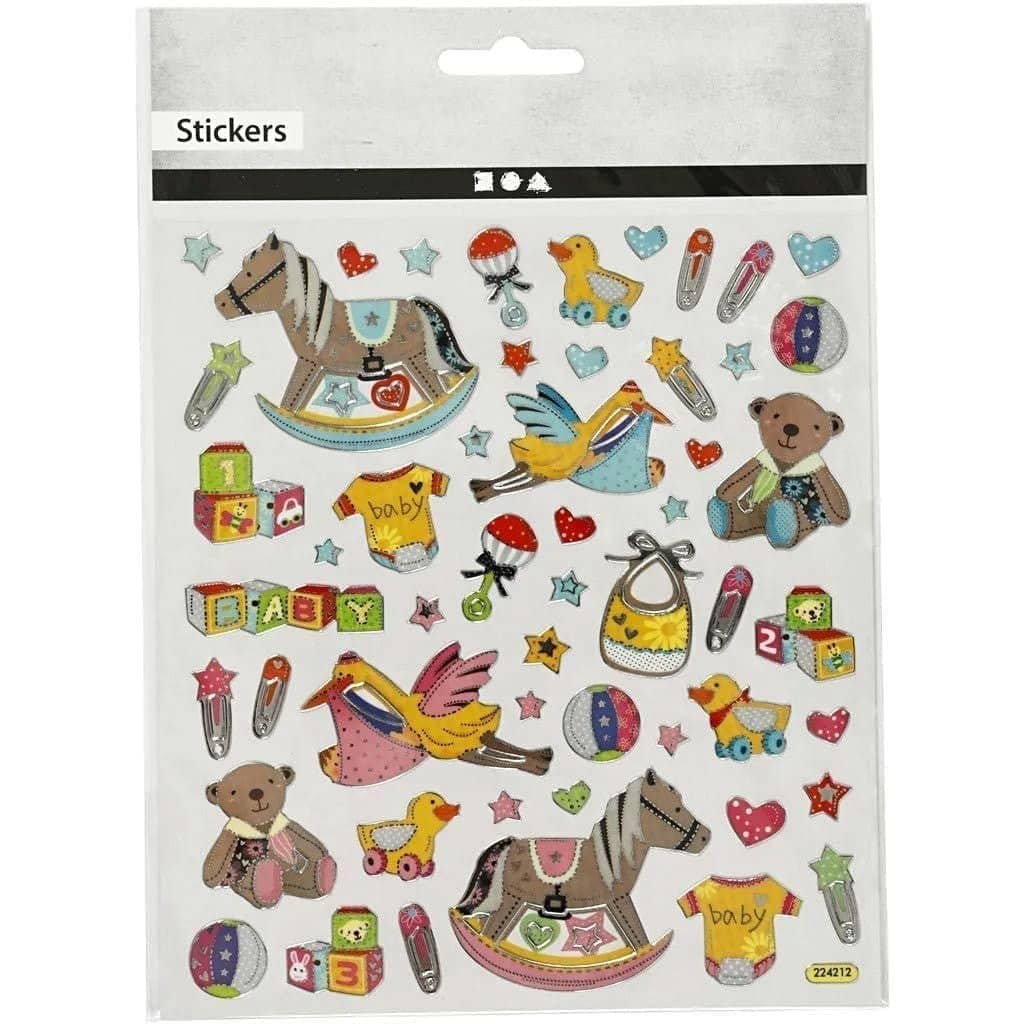 Stickers Creotime Hem & Fritid - Baby - 2 - Creotime - Tidformera