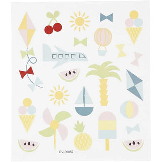 Stickers Creotime Mat & Fika - Summer holiday - 1 - Creotime - Tidformera