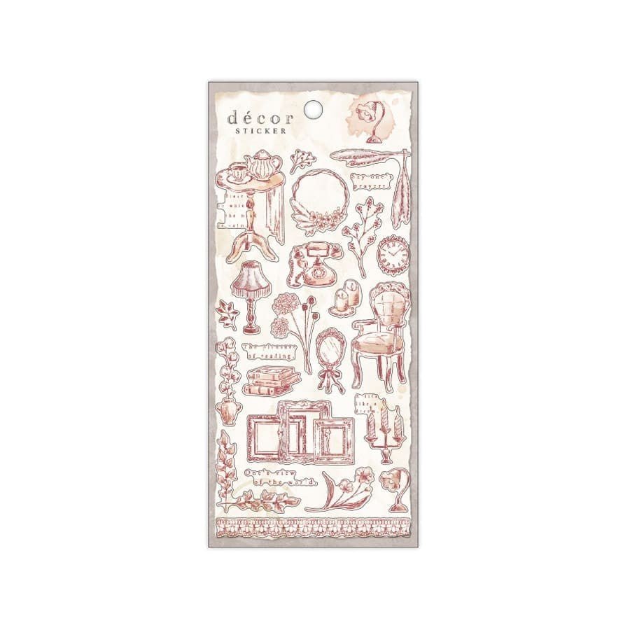 Stickers decor sticker - Maroon - 1 - Mind Wave - Tidformera