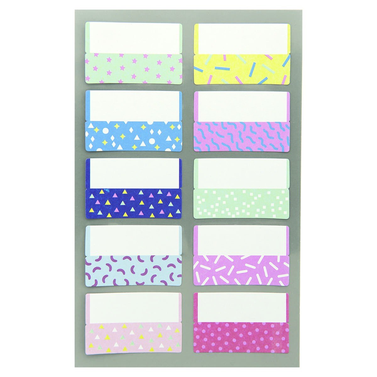 Stickers Index Paper Poetry - Confetti - Rico Design - Tidformera