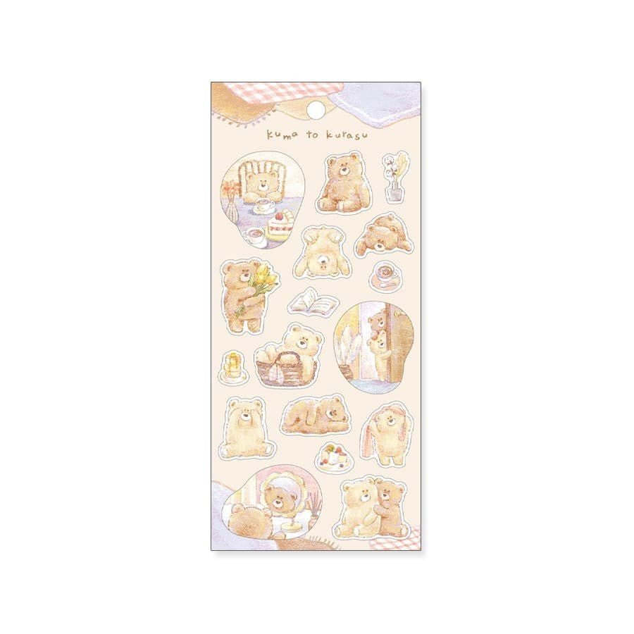 Stickers Living with - Bears - 1 - Mind Wave - Tidformera