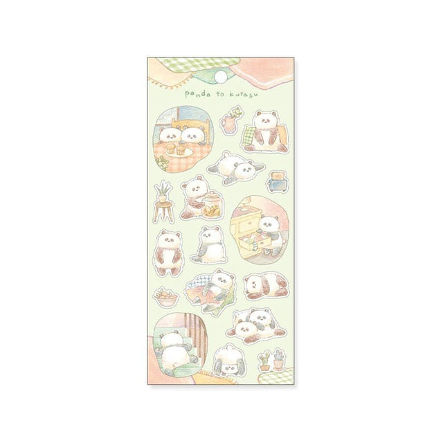 Stickers Living with - Panda - 1 - Mind Wave - Tidformera
