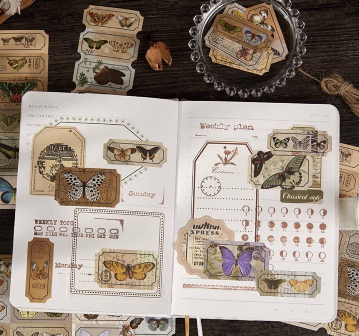 Stickers - Miss Time - Manuscript paper - 5 - Other - Tidformera