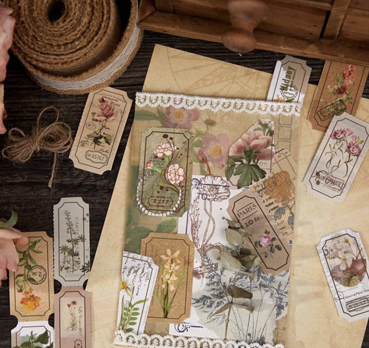 Stickers - Miss Time - Nautical map - 4 - Other - Tidformera