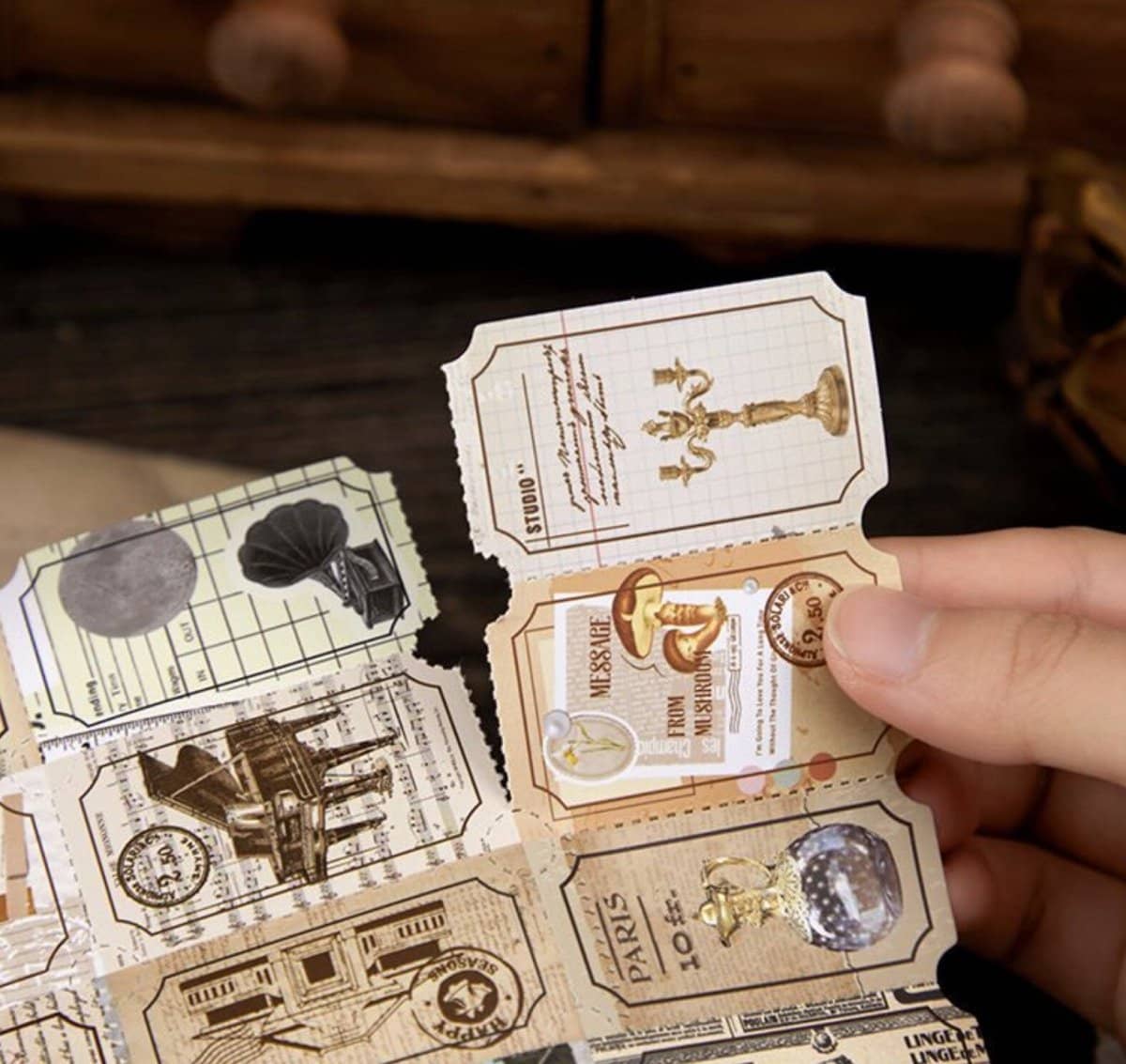 Stickers - Miss Time - Nautical map - 3 - Other - Tidformera