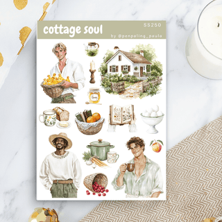 Stickers - Penpaling Paula - Cottage soul - 1 - Penpaling Paula - Tidformera
